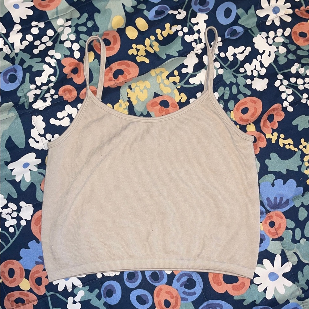 Zara Beige Camisole Top